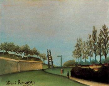 Henri Rousseau : View of the Fortifications to the left of the Gate of Vanves